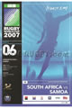 South Africa v Samoa 2007 rugby  Programmes